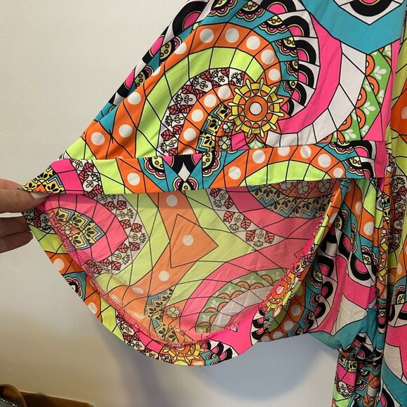 Lane Bryant Multicolor Swim Coverup - Picture 5 of 11